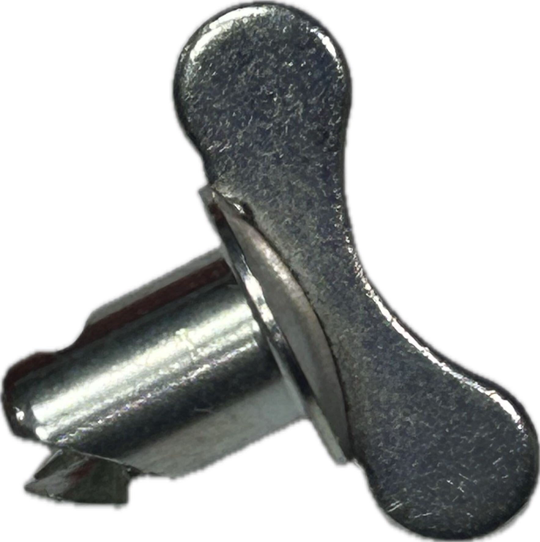 Dzus Button .450 Long - Dome Steel Wing