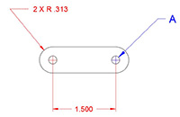 BODY STRUT TAB - SHORT TI.