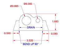 Bulkhead Tab #10/#8