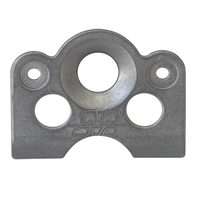Dzus Plate - Scalloped - 1" Long Lt Wt