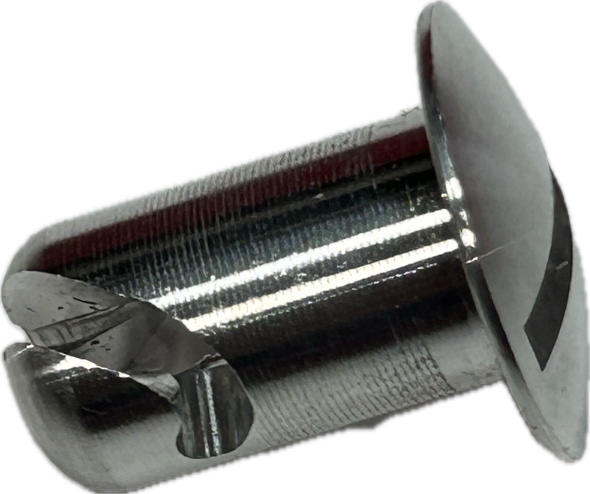 Dzus Button .450 Long - Dome Alum - Hex