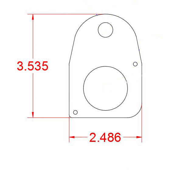 RacePak Ride Height Sensor Tab